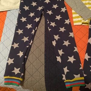 Mini Boden boys star sweatpants size 7Y EUC